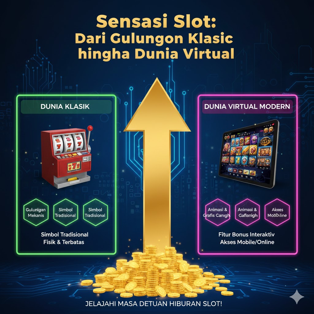 Sensasi Slot: Dari Gulungan Klasik hingga Dunia Virtual